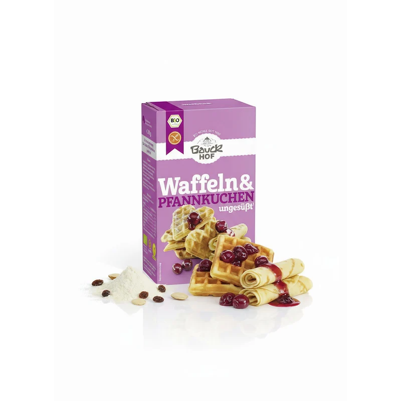 Bauckhof Bio Waffeln & Pfannkuchen glutenfrei 200g