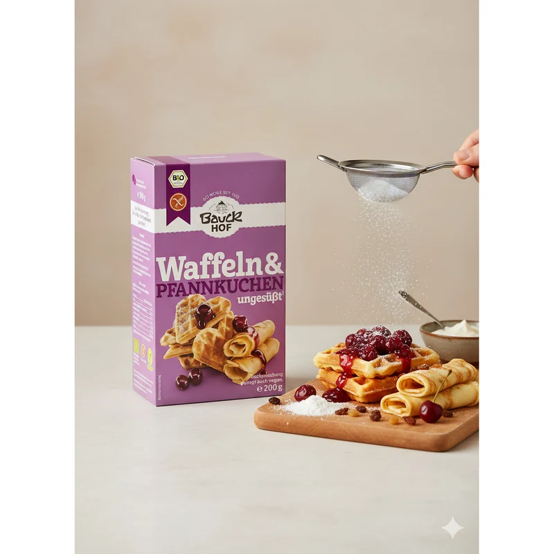 Bauckhof Bio Waffeln & Pfannkuchen glutenfrei 200g