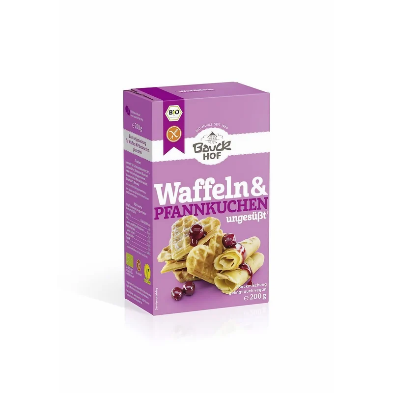 Bauckhof Bio Waffeln & Pfannkuchen glutenfrei 200g