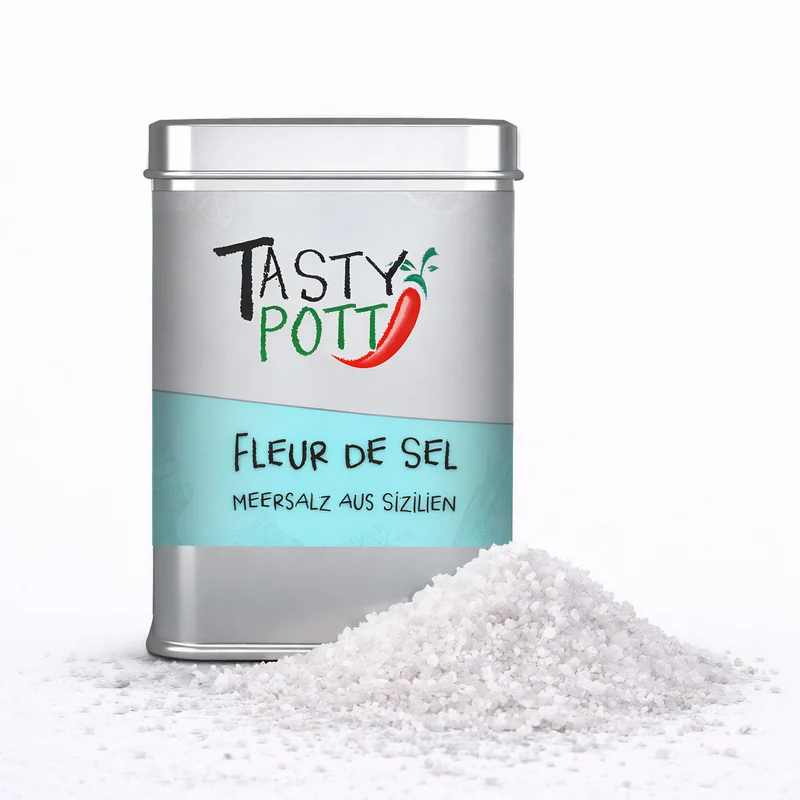 Tasty Pott Fleur de Sel Meersalz - 150g Dose