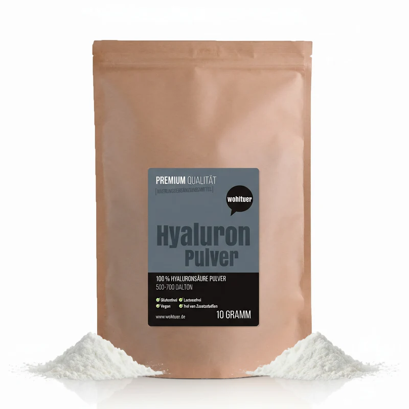 Wohltuer Premium Hyaluron Pulver 10g