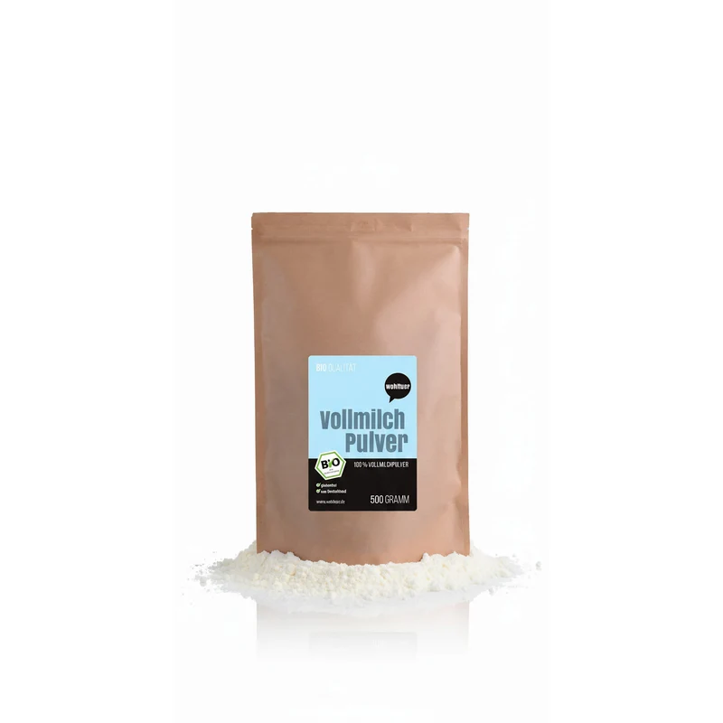 Wohltuer Bio Vollmilchpulver gut löslich - 500g Beutel