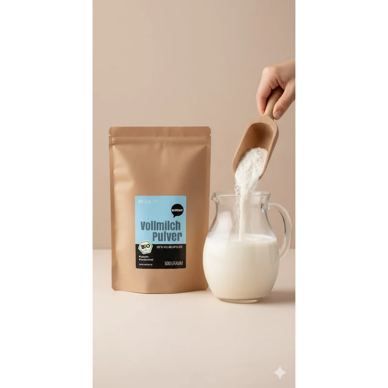 Wohltuer Bio Vollmilchpulver gut löslich - 500g Beutel