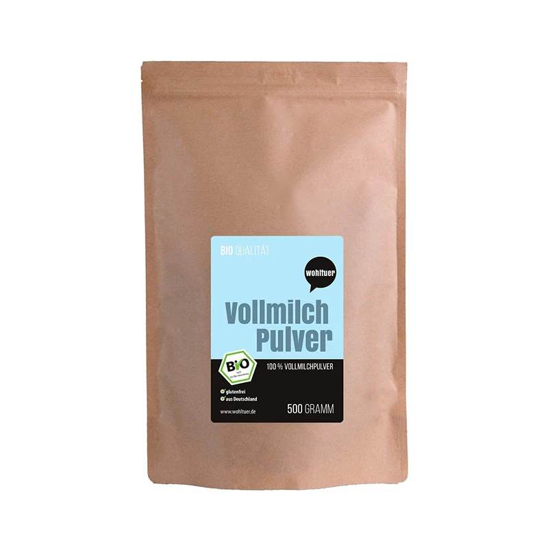 Wohltuer Bio Vollmilchpulver gut löslich - 500g Beutel