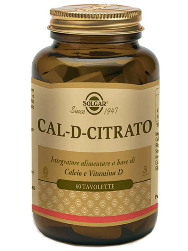 Cal D Citrato 60 Tavolette