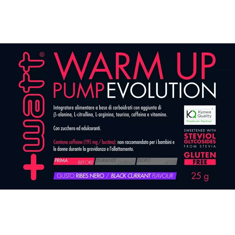 Warm Up Pump Evolution 25g