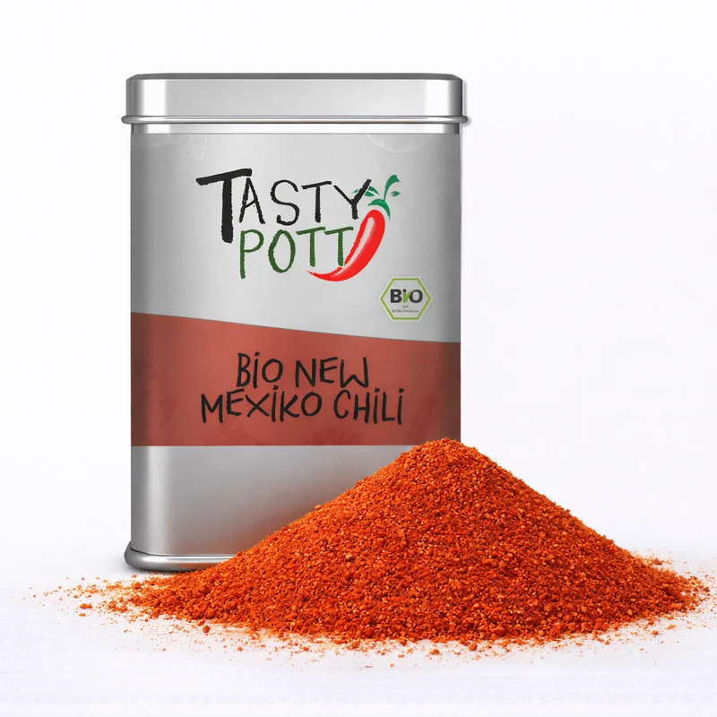 Tasty Pott Bio New Mexiko Chili Pulver - 80g Dose