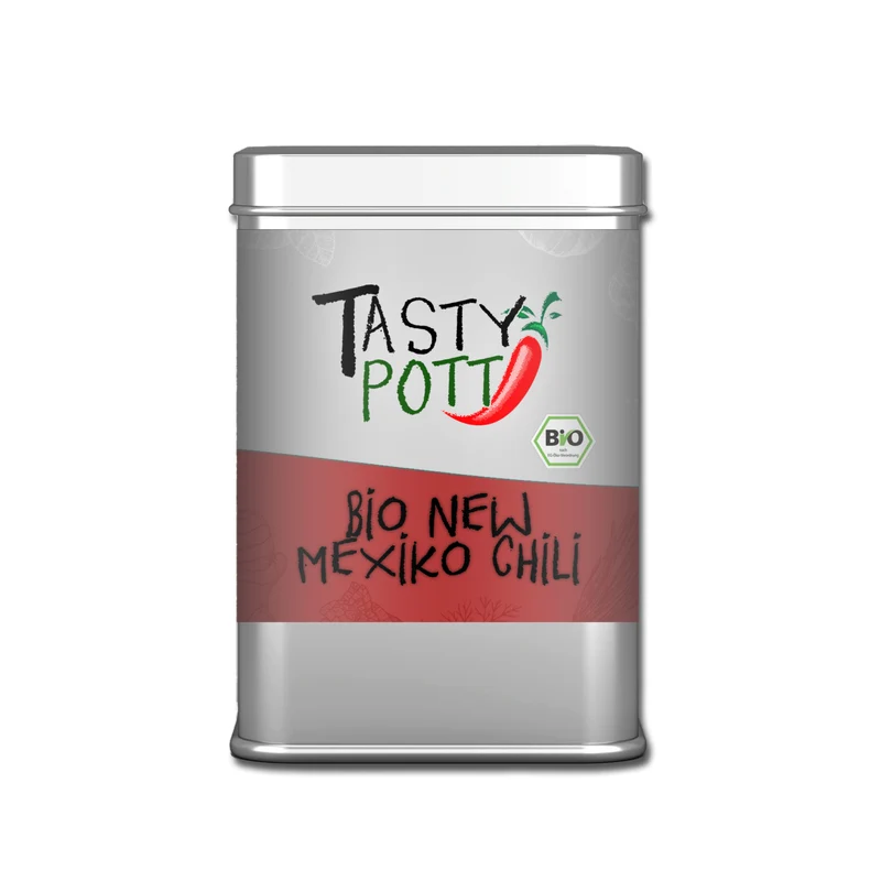 Tasty Pott Bio New Mexiko Chili Pulver - 80g Dose
