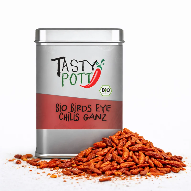 Tasty Pott Bio Birds Eye Chili ganz - 30g Dose