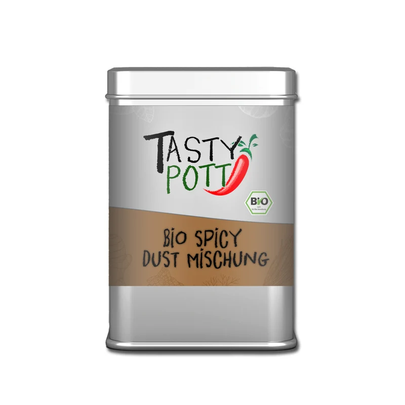 Tasty Pott Bio BBQ Spicy Dust Gewürzmischung - 100g Dose