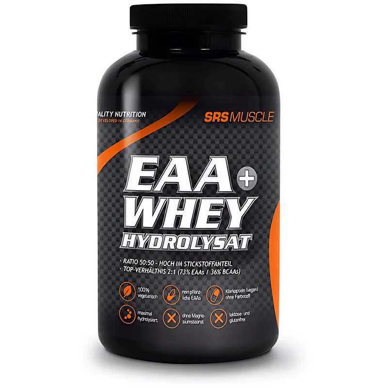 SRS EAA + Whey HYDROLYSAT - 180 Kapseln pro Dose