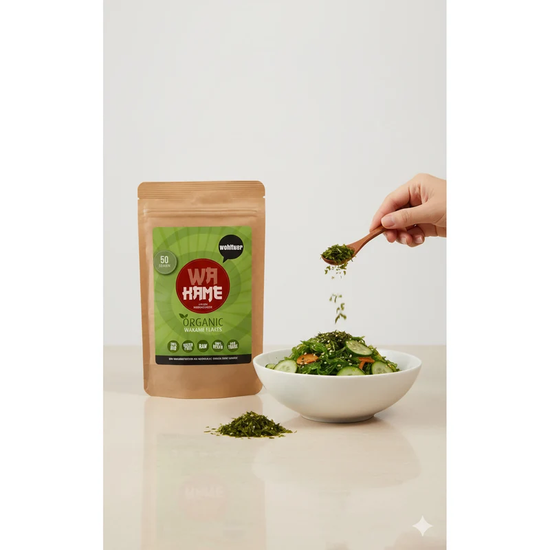 Wohltuer Bio Wakame Flocken Rohkost 50g