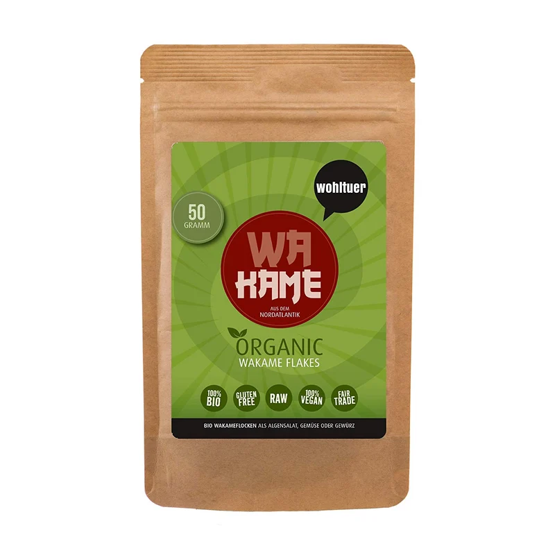 Wohltuer Bio Wakame Flocken Rohkost 50g