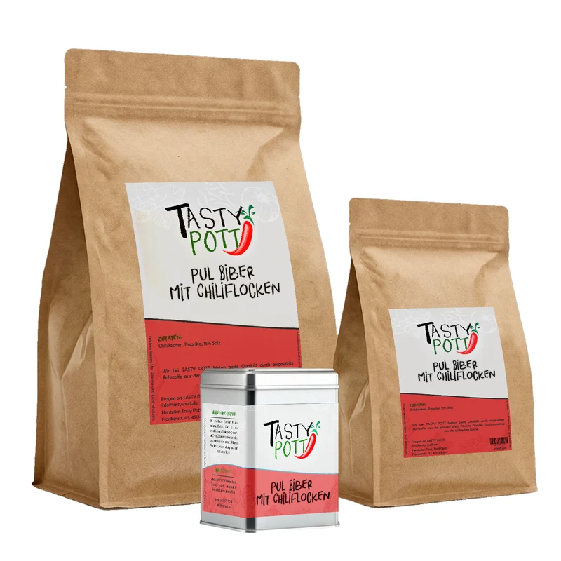 Tasty Pott Pul Biber mit Chiliflocken - im Beutel