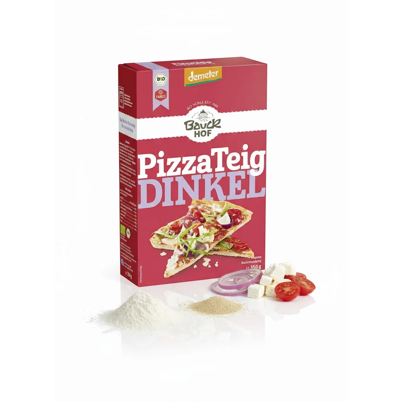Bauckhof Demeter Bio Dinkel Pizzateig Mischung - 350g