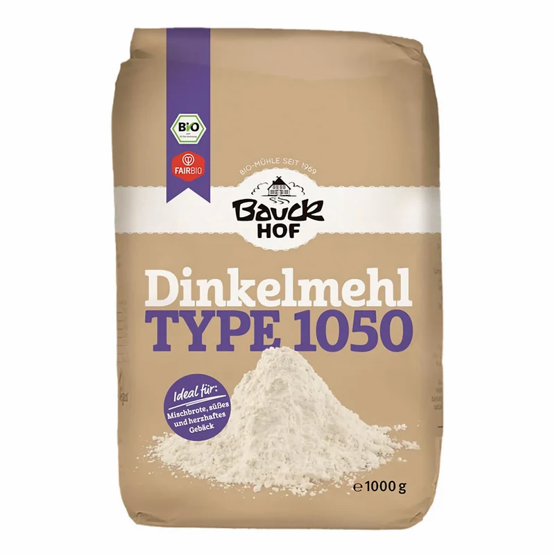Bauckhof Bio Dinkelmehl Type 1050