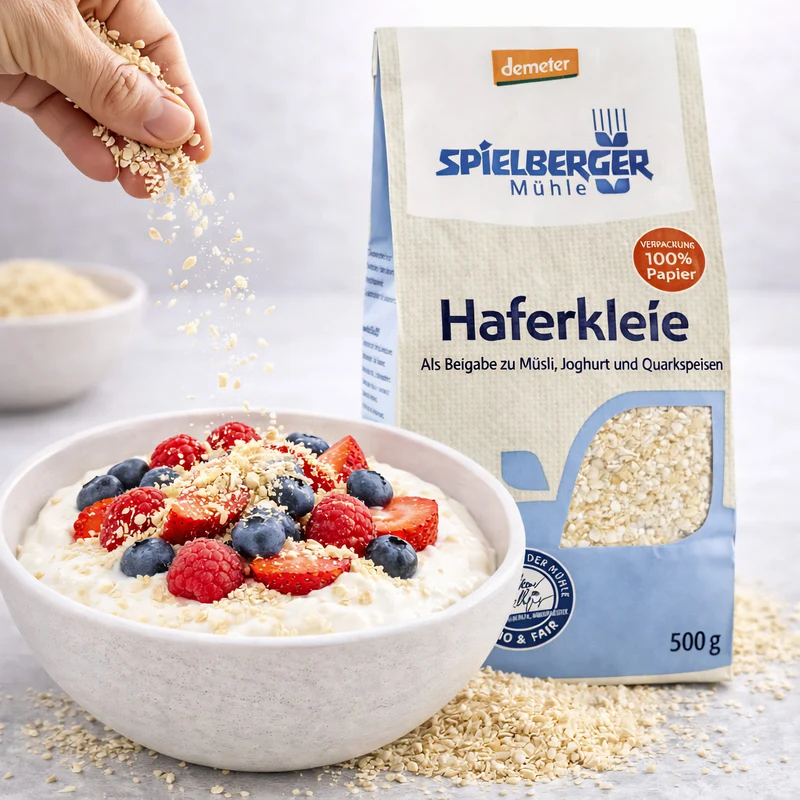 Spielberger Bio Haferkleie demeter - 500g Beutel