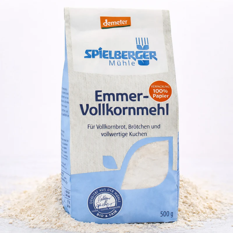 Spielberger Bio Emmer-Vollkornmehl, demeter ab 500g