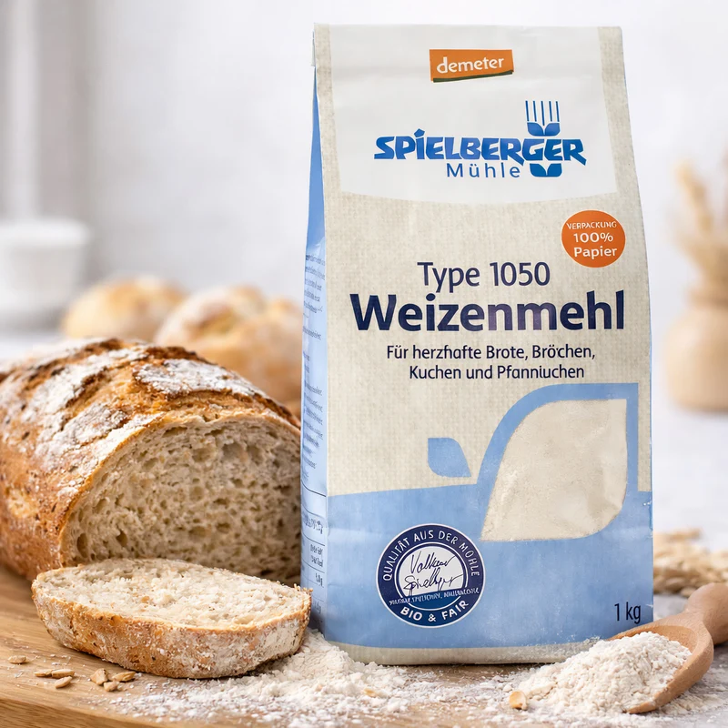 Spielberger Bio Weizenmehl 1050 demeter - 1kg