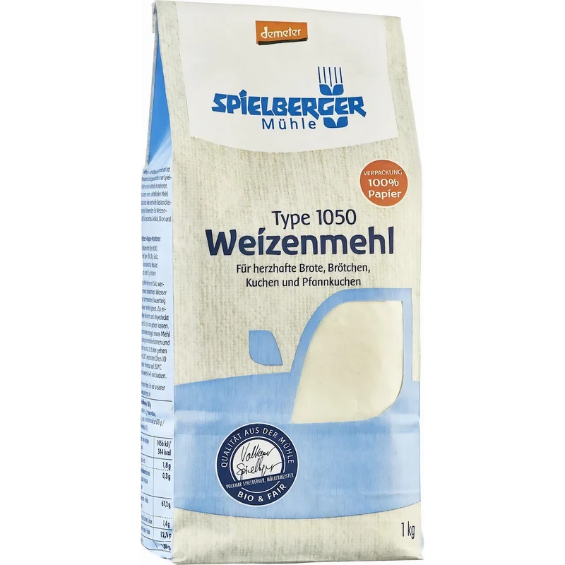 Spielberger Bio Weizenmehl 1050 demeter - 1kg