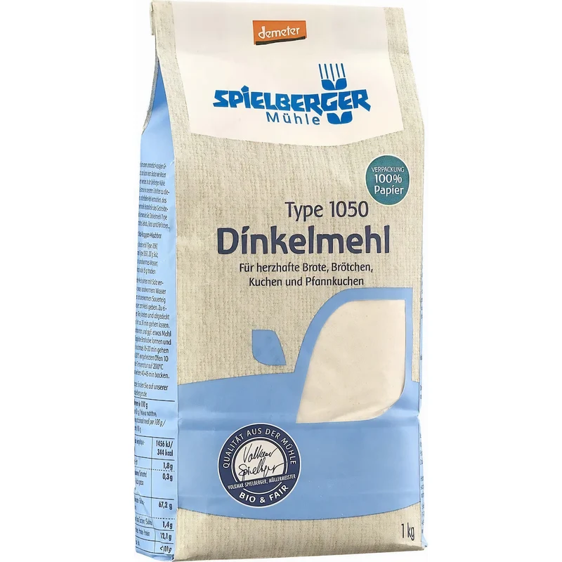 Spielberger Bio Dinkelmehl 1050, demeter ab 1kg