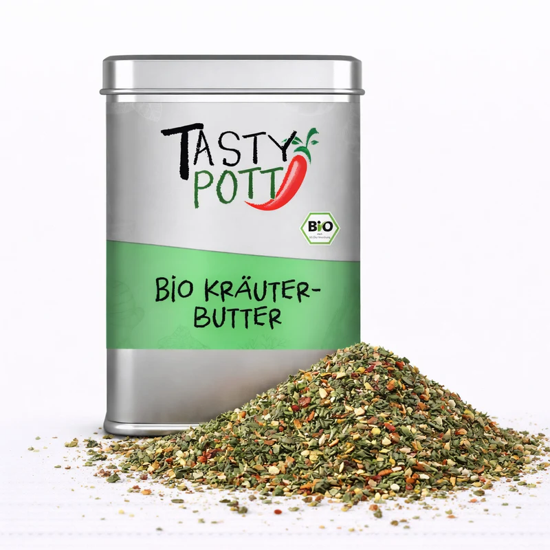 Tasty Pott Bio Kräuterbutter Gewürzmischung - 80g Dose