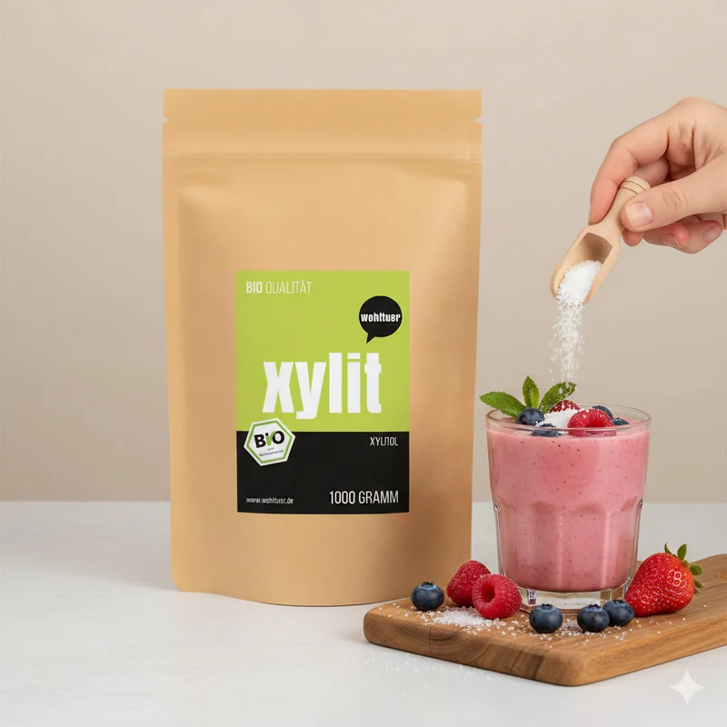 Wohltuer Bio Xylit Zucker - Birkenzucker im Beutel 1000g
