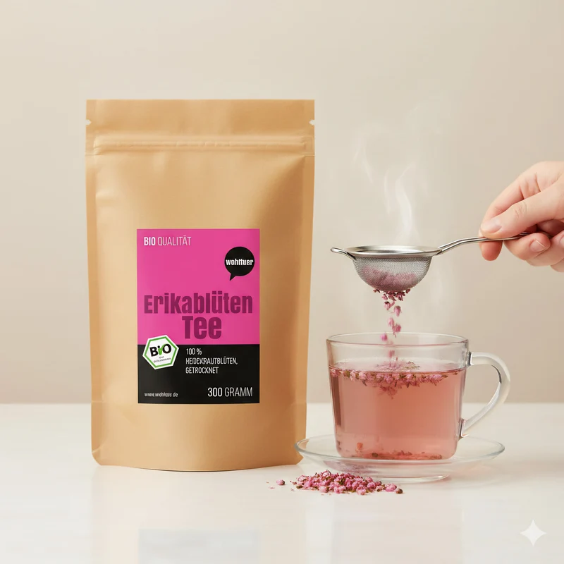 Wohltuer Bio Erikablüten Tee gerebelt - 300g Beutel