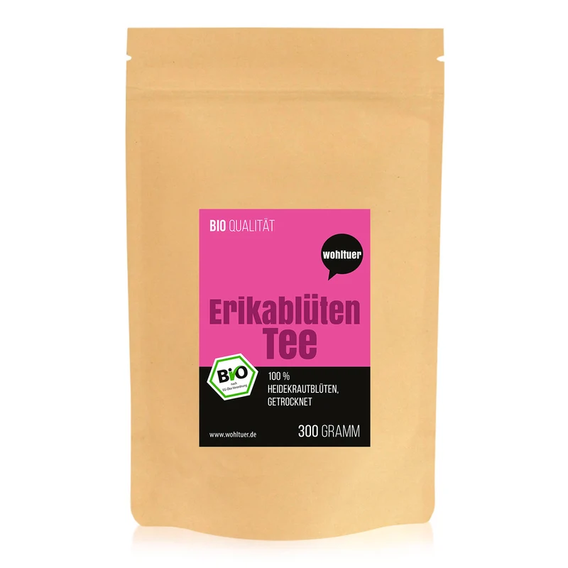 Wohltuer Bio Erikablüten Tee gerebelt - 300g Beutel