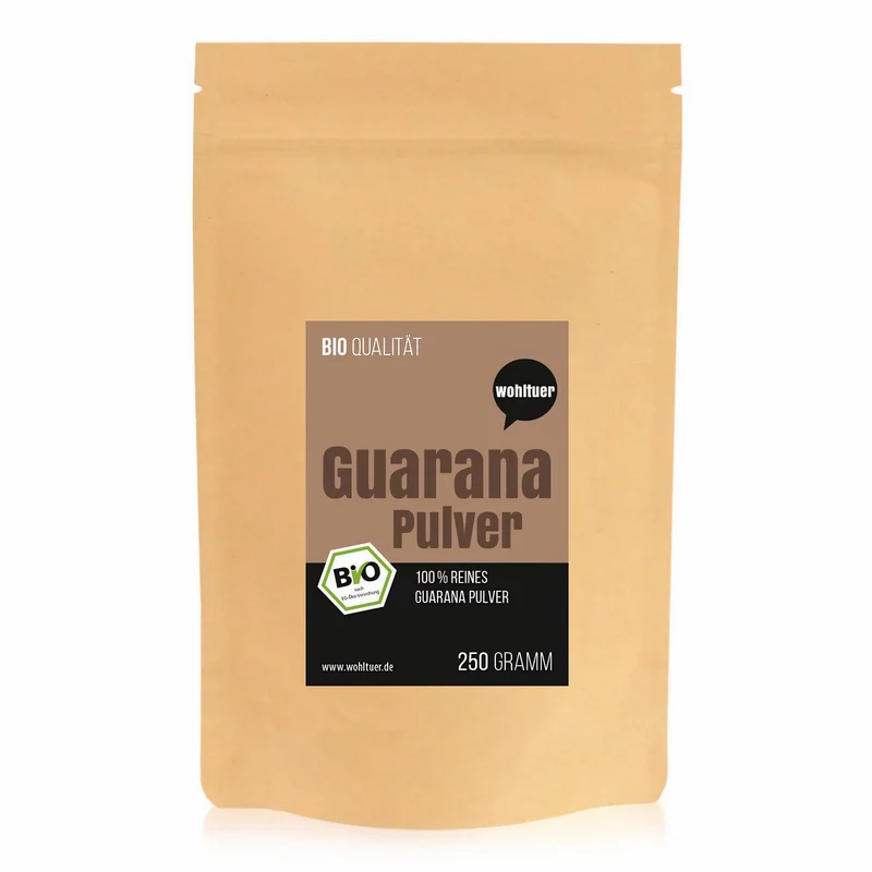 Wohltuer Bio Guarana Pulver - 250g