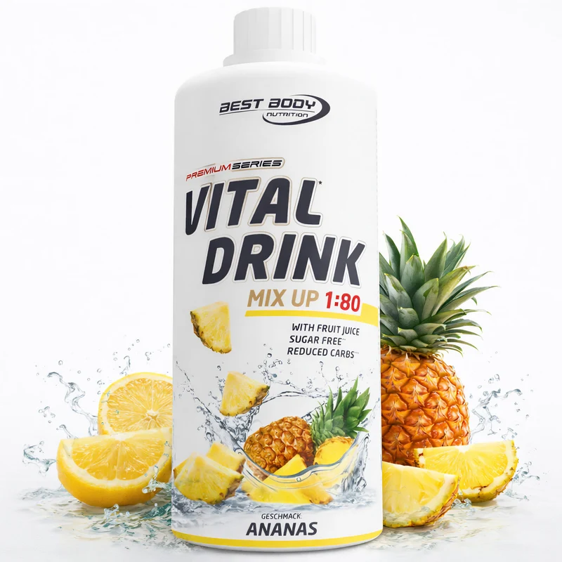 Best Body Nutrition - Vital Drink - verschiedene Sorten 1L