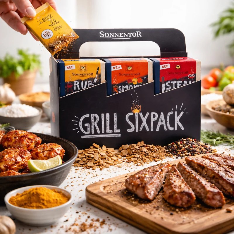 Sonnentor BBQ Kräuter Sixpack