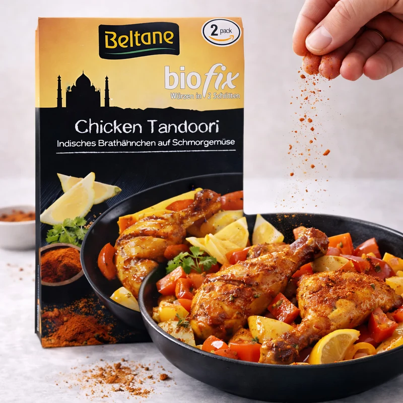 Beltane biofix Chicken Tandoori - 2x 21,5g Packung