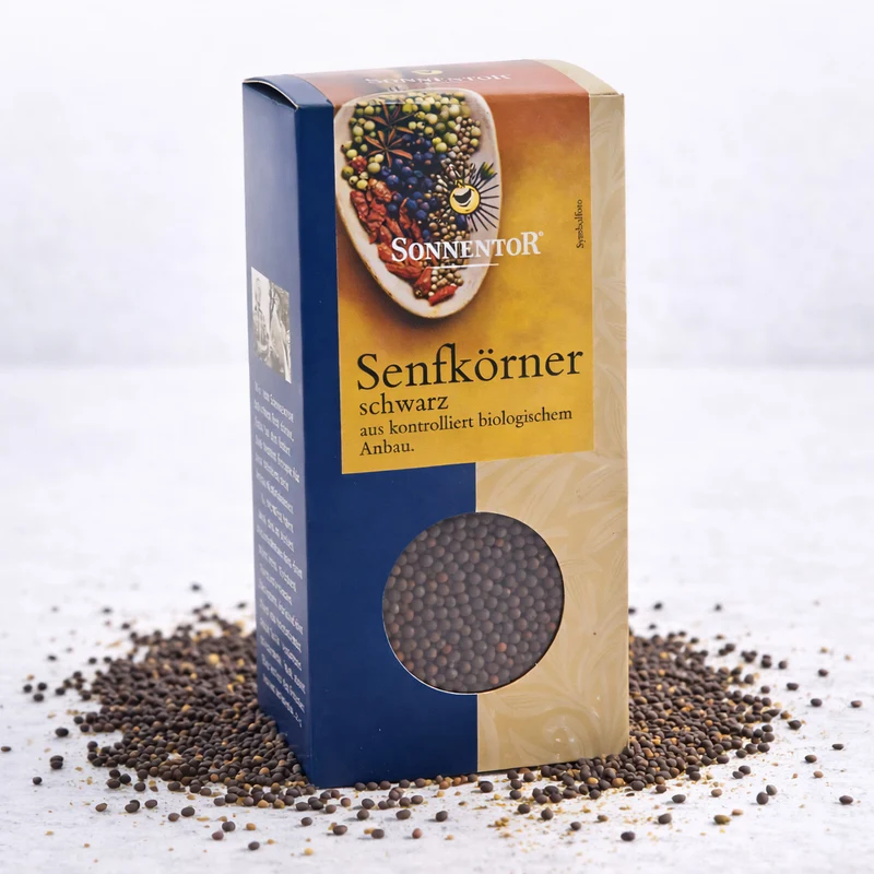 Sonnentor Bio Senfkörner schwarz ganz - 80g
