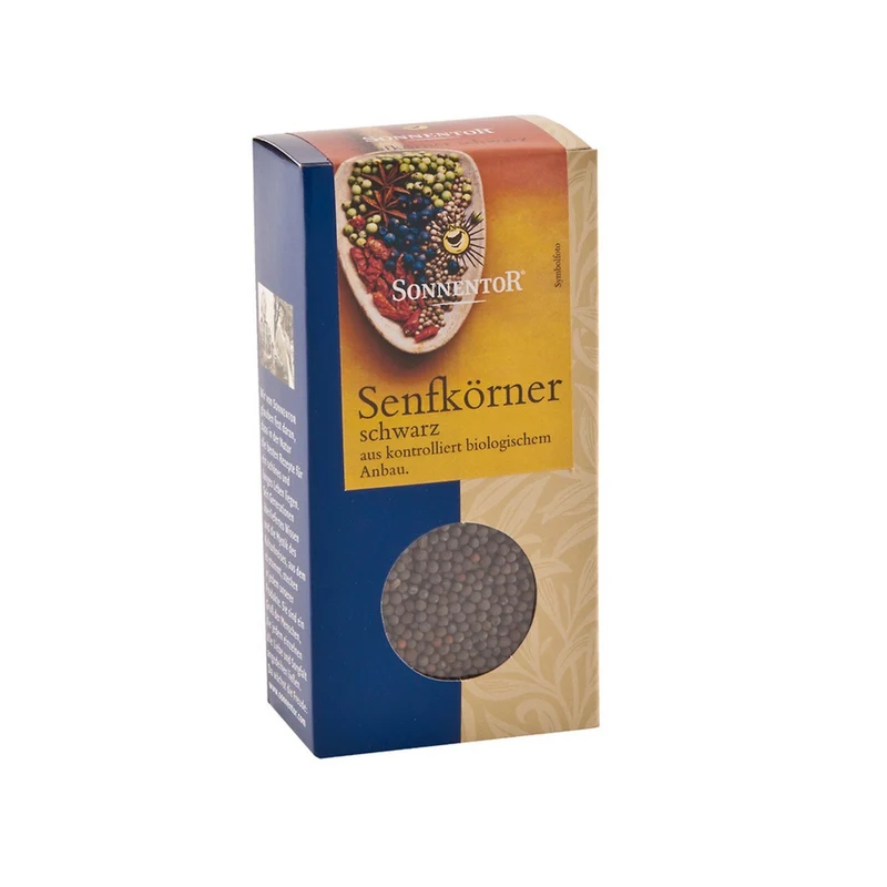 Sonnentor Bio Senfkörner schwarz ganz - 80g