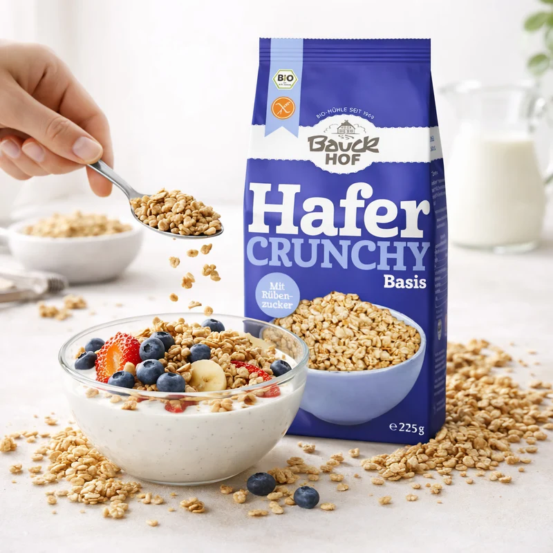 Bauckhof Bio Hafer Crunchy Basis