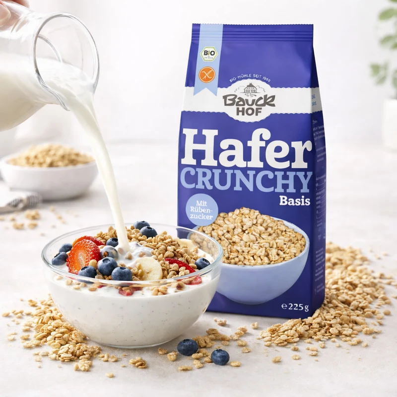 Bauckhof Bio Hafer Crunchy Basis