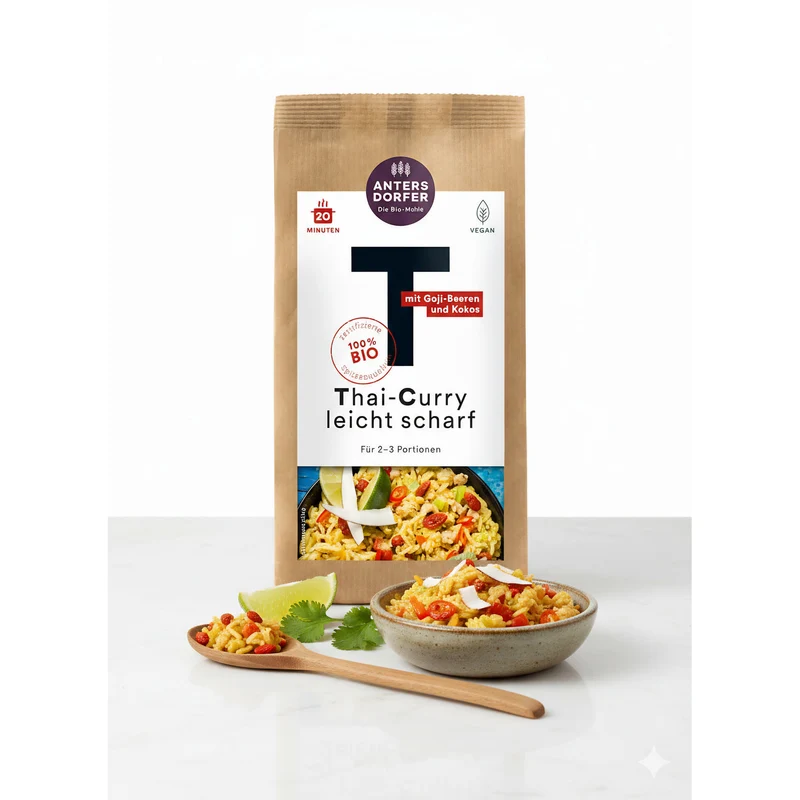 Antersdorfer - Die Bio-Mühle Bio Thai-Curry - leicht scharf (6x 150g)
