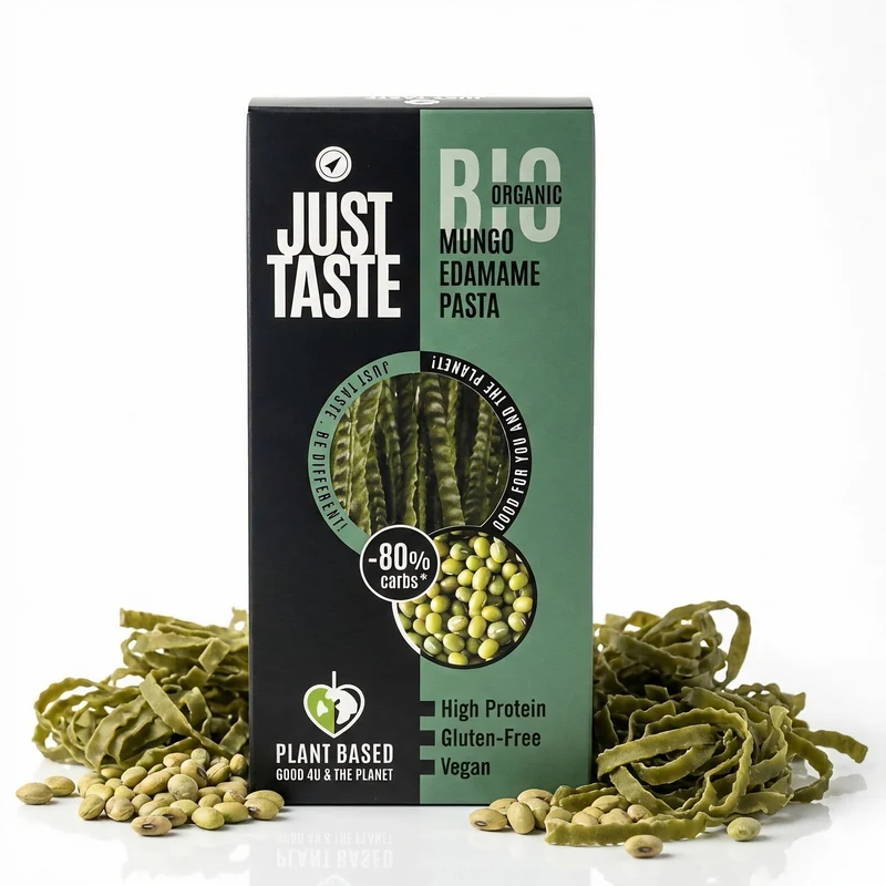 Just Taste Bio Mungo-Edamame Pasta (6x 250g)