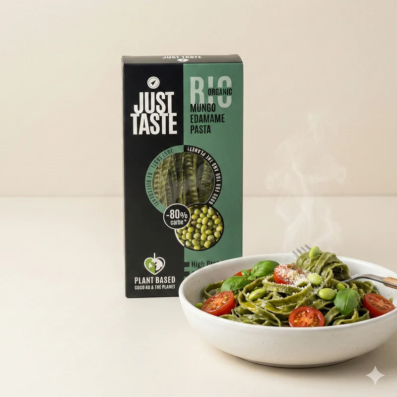 Just Taste Bio Mungo-Edamame Pasta (6x 250g)