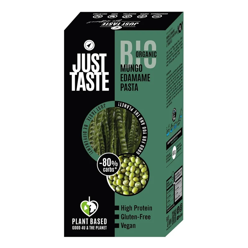 Just Taste Bio Mungo-Edamame Pasta (6x 250g)
