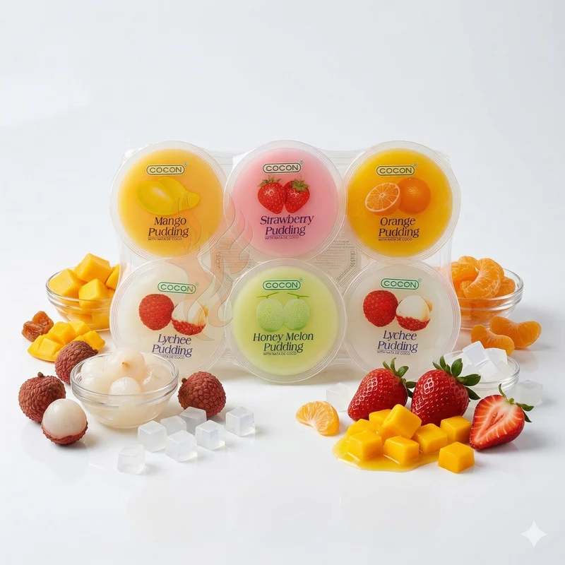 Cocon Pudding Fruchtgeschmack - 480g