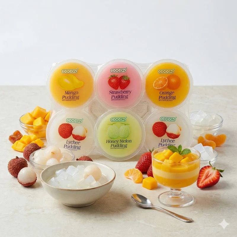 Cocon Pudding Fruchtgeschmack - 480g