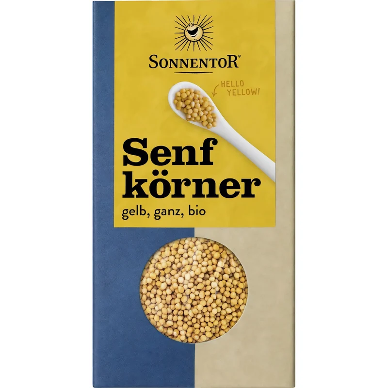 Sonnentor Bio Senfkörner gelb ganz Vorratspack - 6x120g