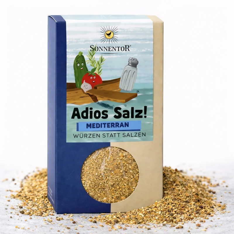 Sonnentor Bio Adios Salz Gemüsemischung - mediterran (6x 55g)