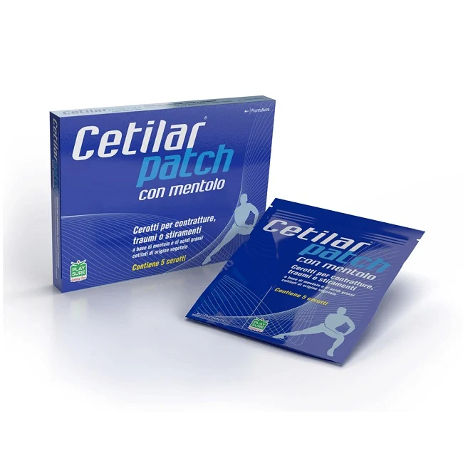 Cetilar Patch con Mentolo Cerotto 5 cerotti