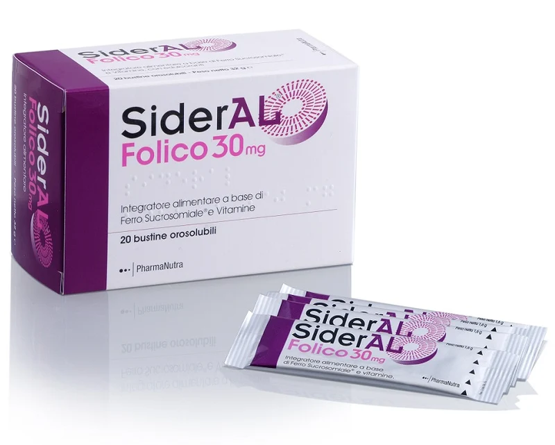 SiderAL Folico 30 - 20 bustine