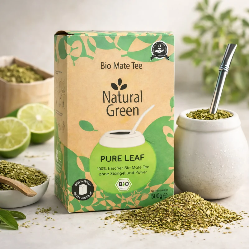 Natural Green Pure Leaf Bio Mate Tee - 500g