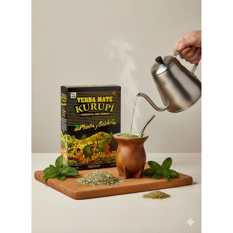 Kurupi Compuesta Especial Mate Tee aus Paraguay ab 500g