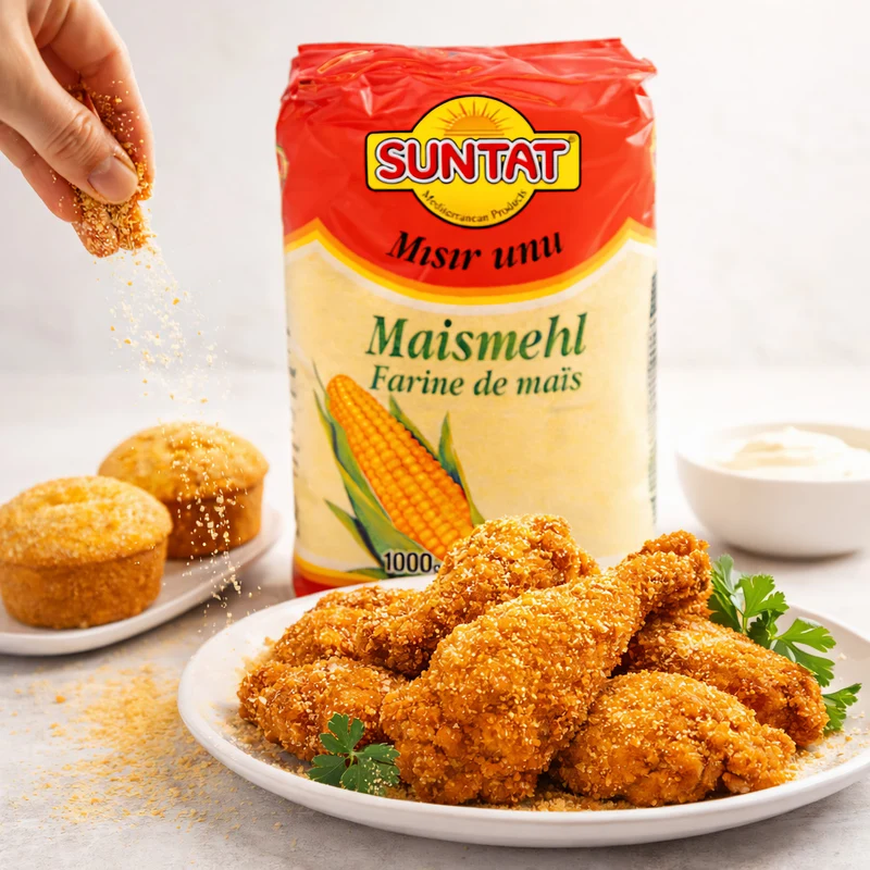 SUNTAT Maismehl Vorrat (5x1kg)